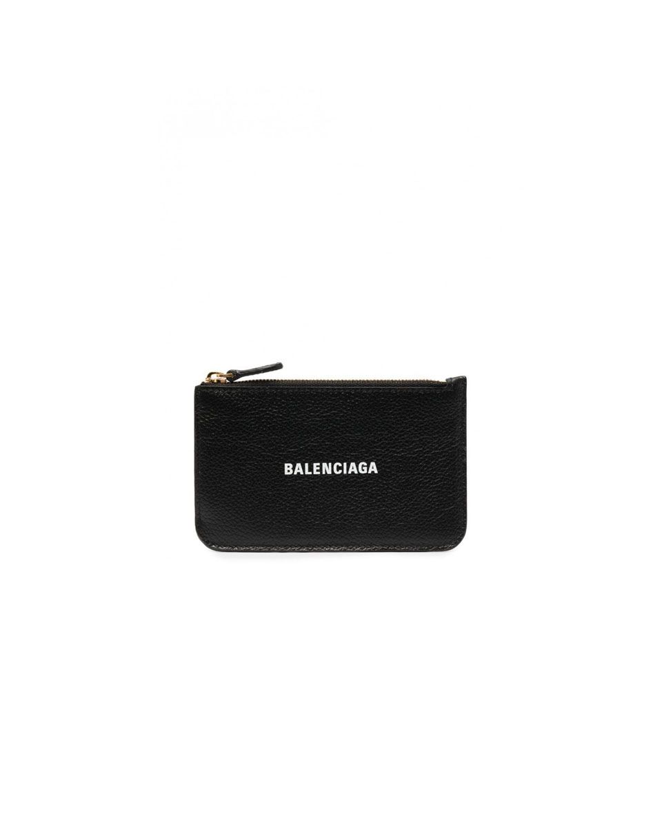 Mini Zip Wallet Black | GEE LUXURY