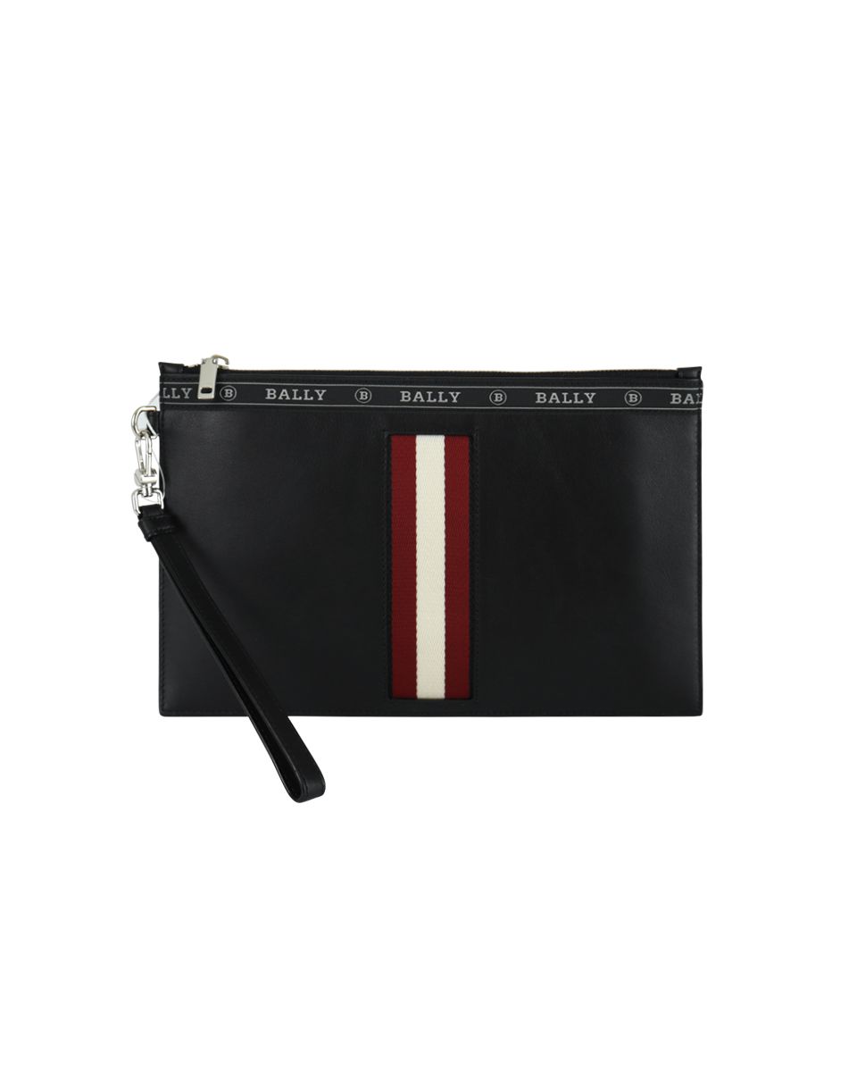Men's Leather Benery Pouch by Bally