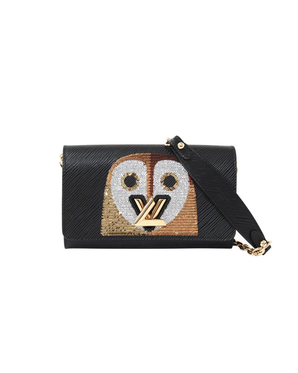 Twist Wallet on Chain Owl Sequinned (Collector Item)