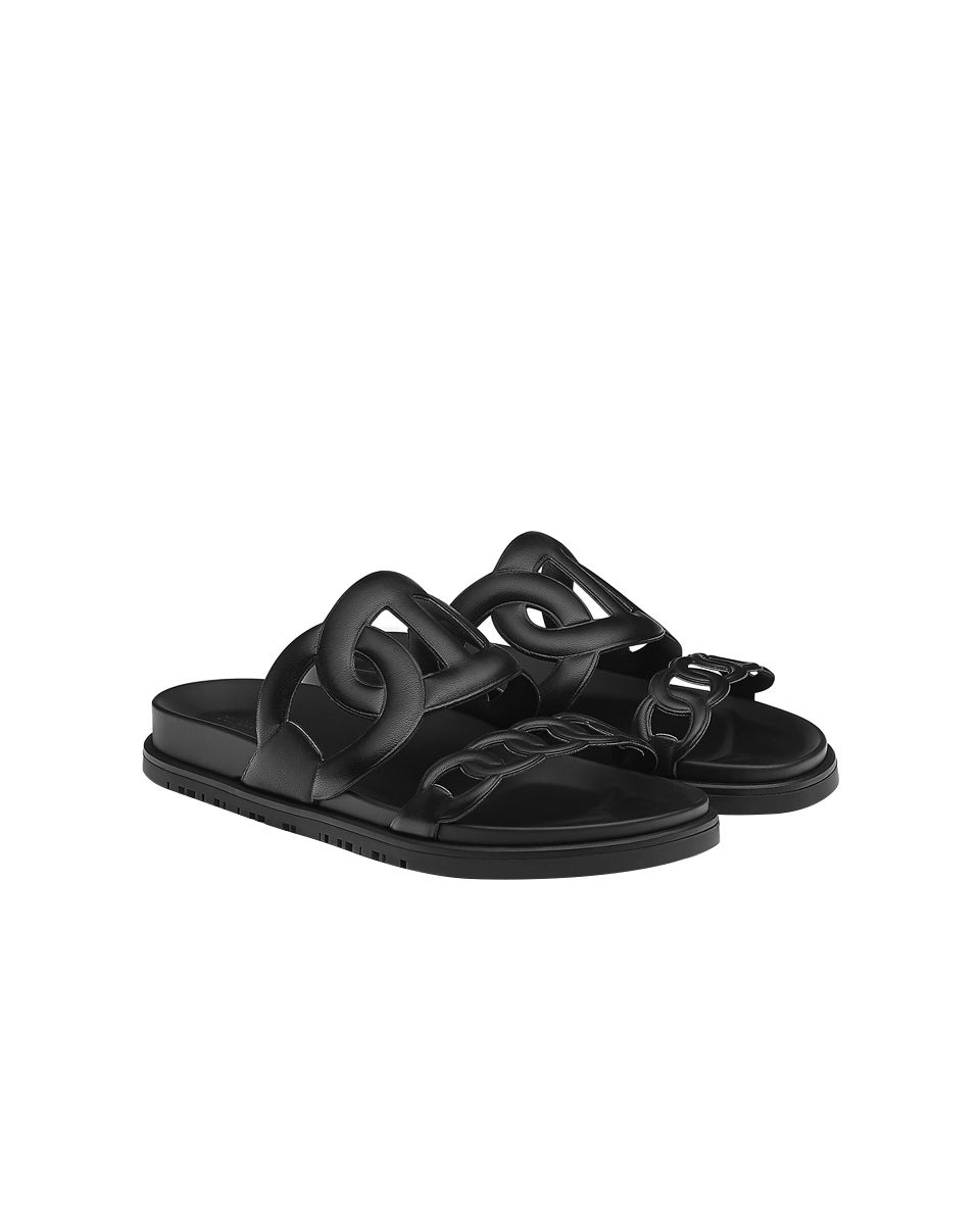 Extra Sandals Black | GEE LUXURY