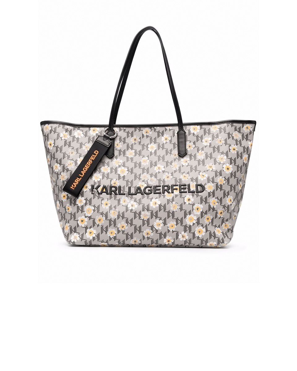 Monogram Floral Tote Bag | GEE LUXURY