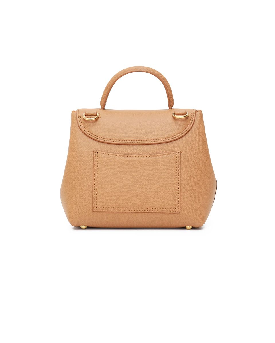 Polène Numero Un Nano in Cognac (Textured Leather) vs Camel (Smooth  Leather) : r/handbags