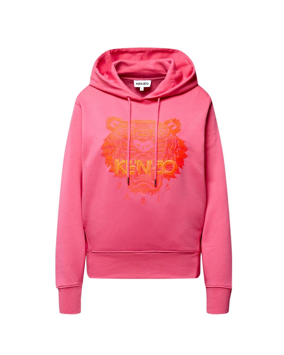 Tiger Hoodie Menthol Pink | GEE LUXURY