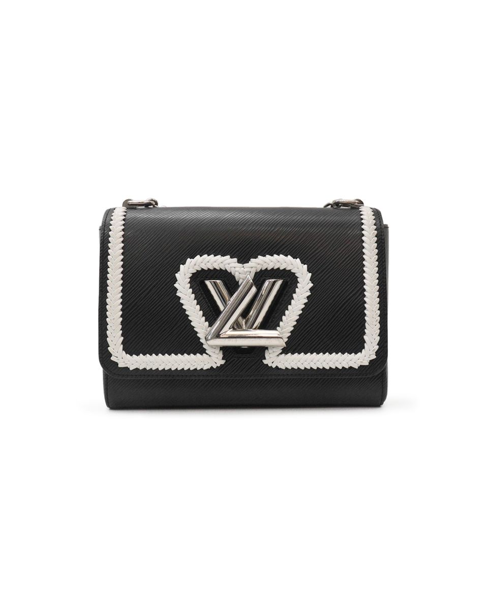 Louis Vuitton Twist MM Epi Grained Leather Black/Pink/Green